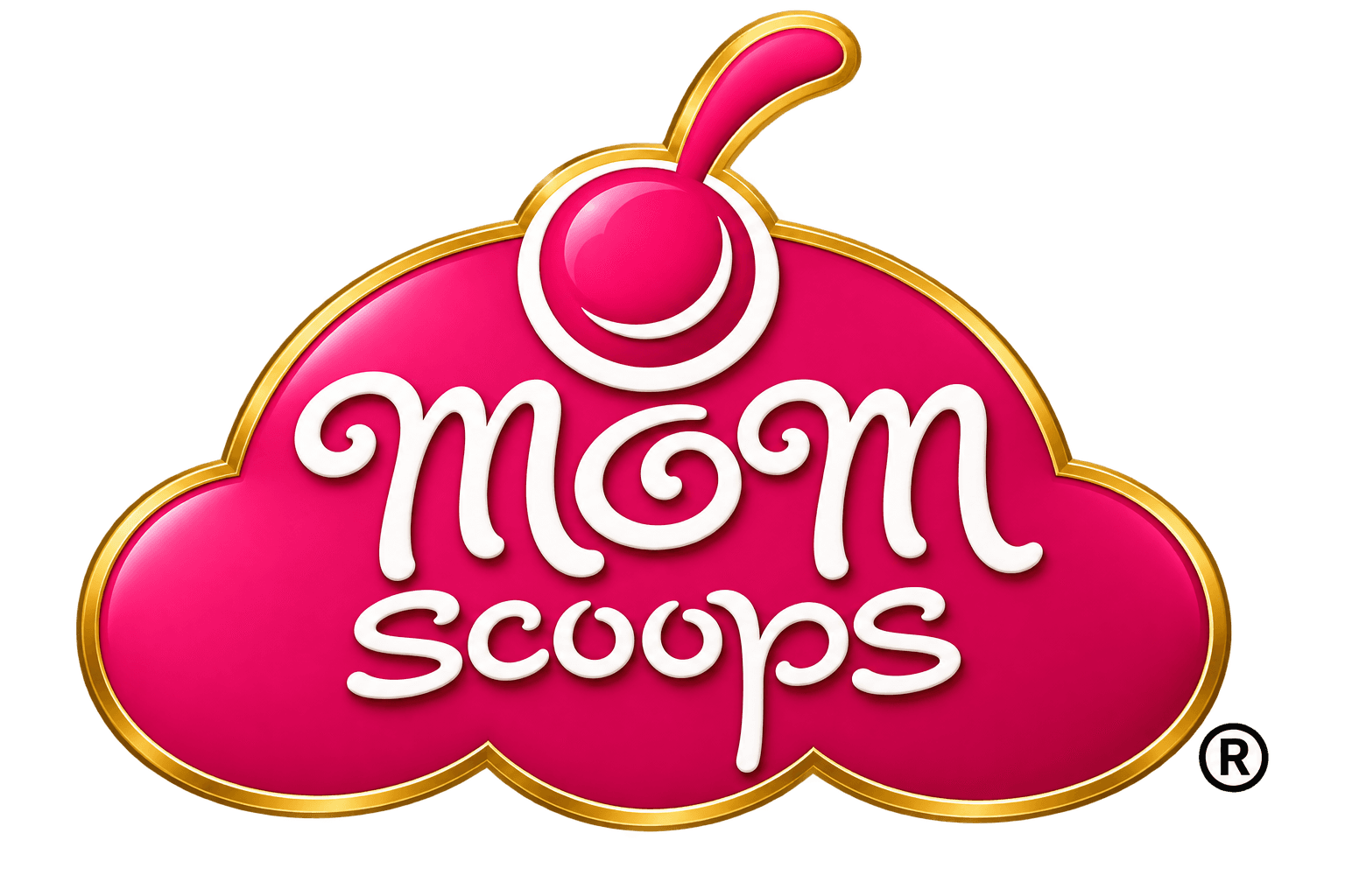 Mom Scoops logo